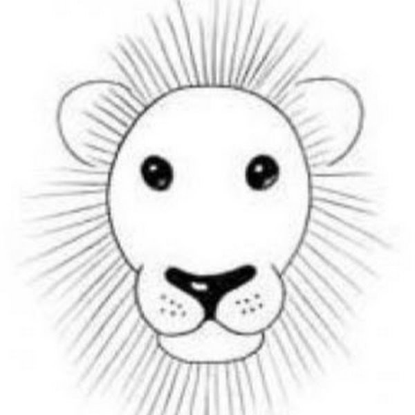 Стилизованная голова Льва