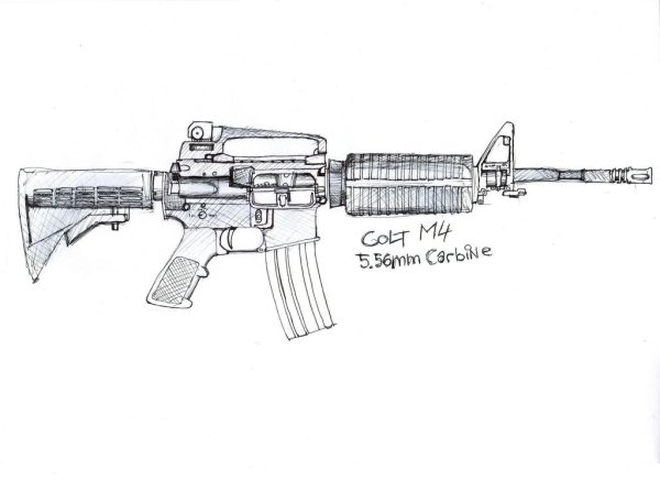 М4а4 чертеж