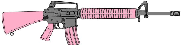 Автомат м4 раскраска