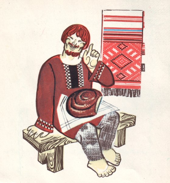 Лопшо Педунь иллюстрация