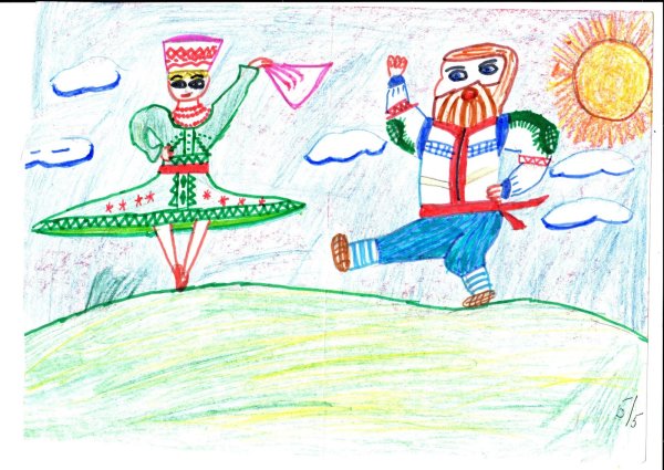 Удмуртия рисунок