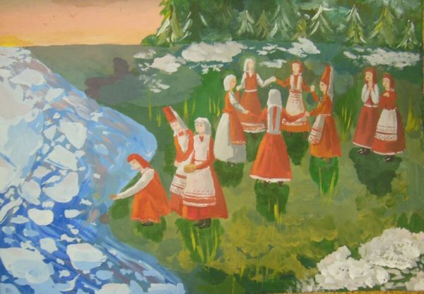 Йо Кеян (проводы льда) у удмуртов