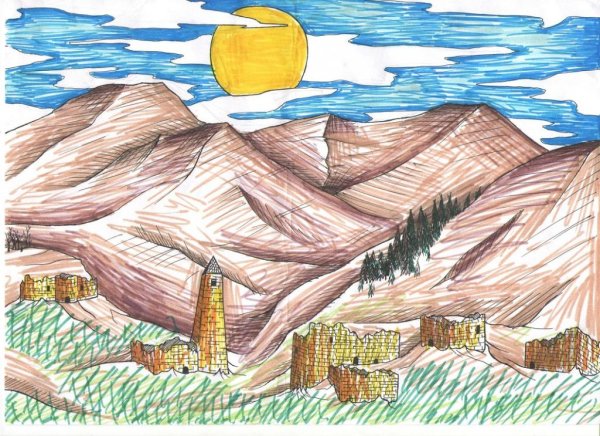 Дагестан рисунок