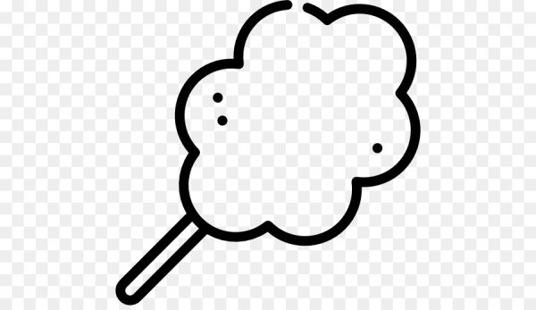 Сладкая вата вектор