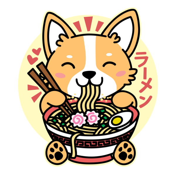 Манеки неко стикер