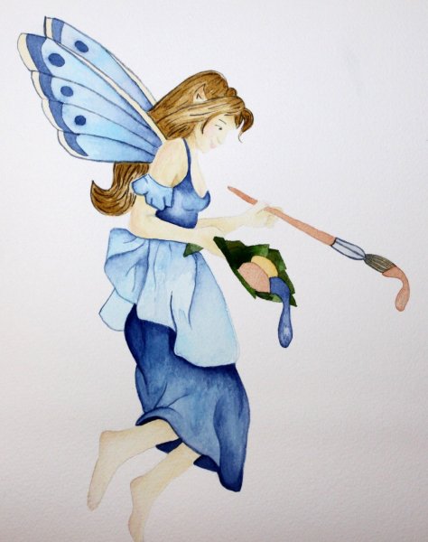 Волшебница рисунок