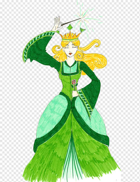 Волшебница рисунок