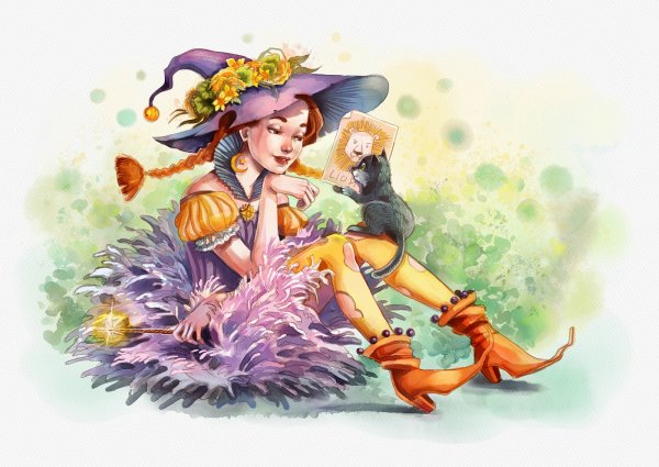 Шляпа волшебницы для девочки