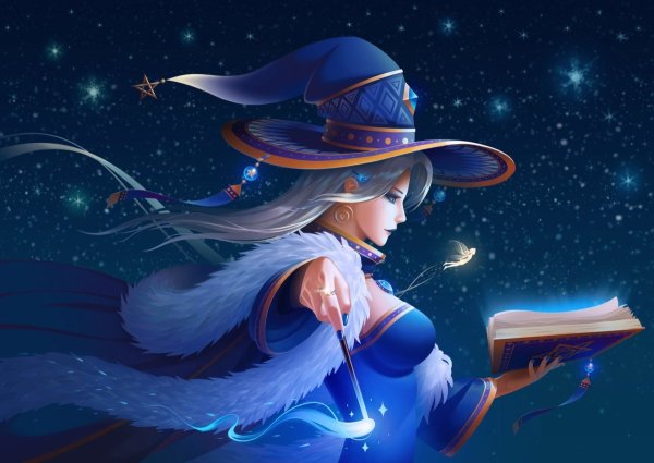 Красивая волшебница