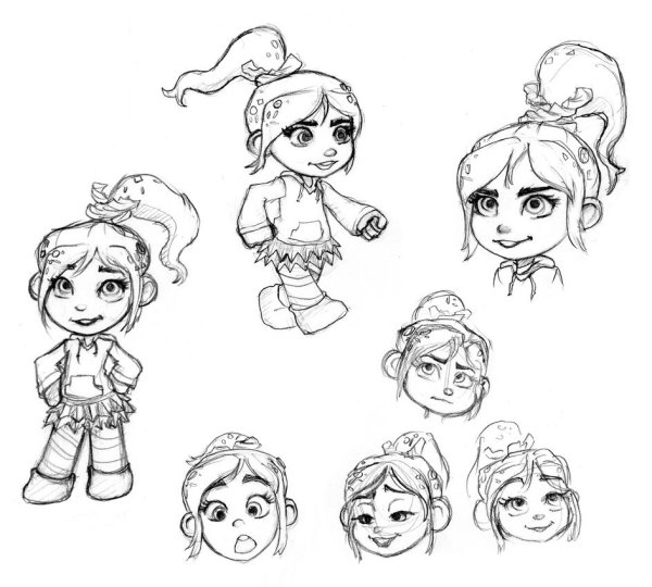 Раскраски мультики Ральф