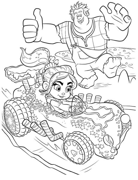 Ральф рисунок карандашом