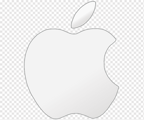 Трафарет логотипа Apple