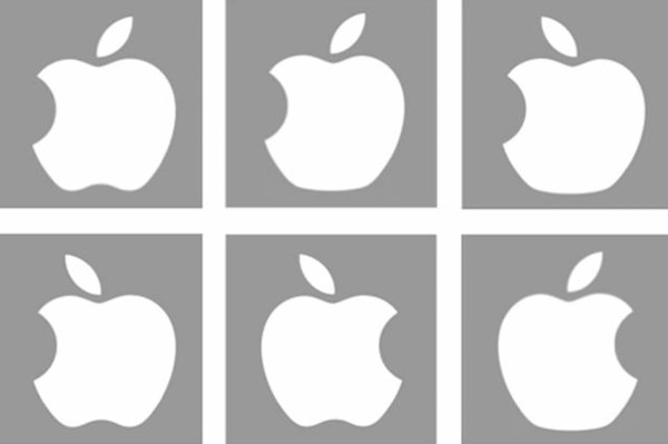 Трафарет Apple