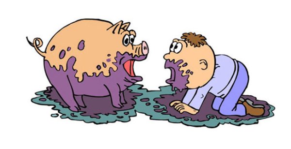 Стекающая краска