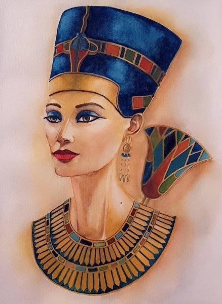 Царица для срисовки Нефертити