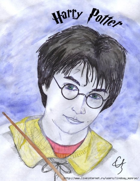 Гарри Поттер рисунок