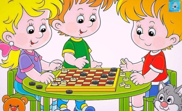 Игры в шашки для детей