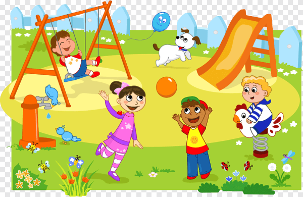 Игры на детской площадке