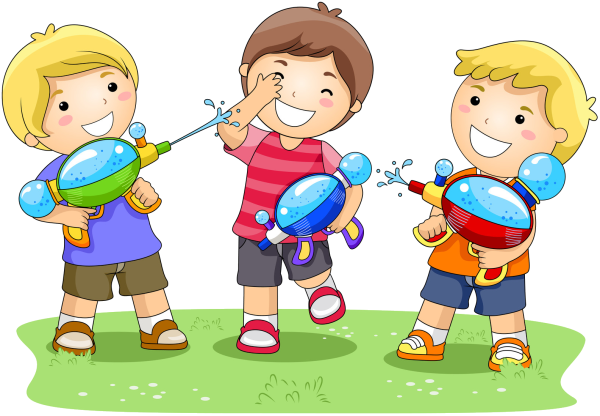 Игры на воде мультяшные