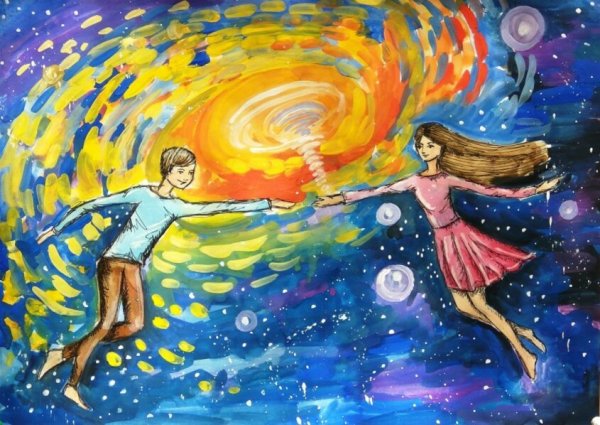 Полет иллюстрация