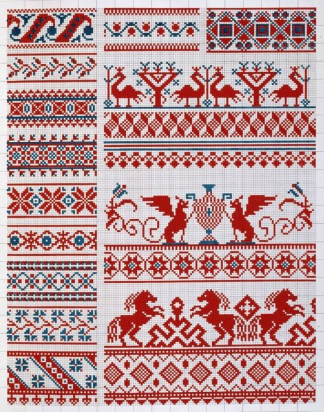 Белорусский народный орнамент рушник