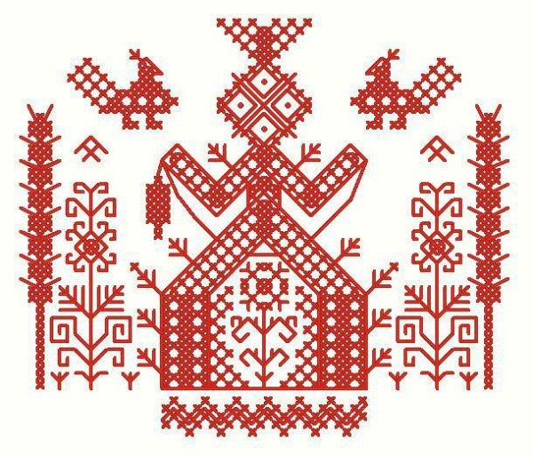 Макошь богиня славян орнамент