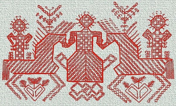 Макошь Славянская богиня вышивка