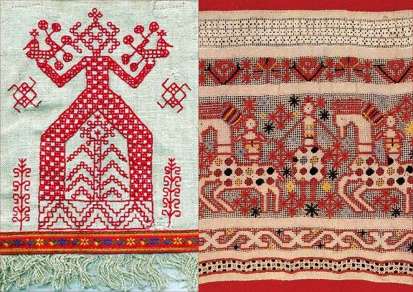 Славянский антропоморфный орнамент