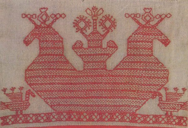 Образ коня в народной вышивке