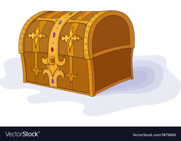 Сундучок раскраска для детей