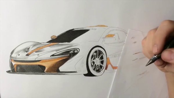 Рисунки Макларен р1