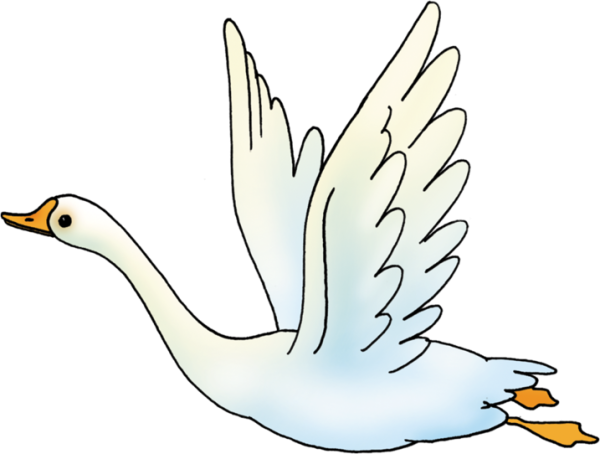 Гуси лебеди для детей