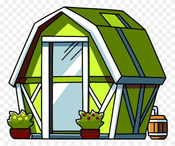 Теплица мультяшная