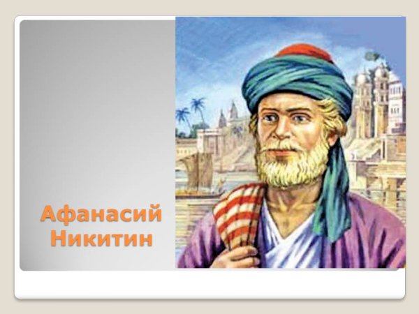 Никитин Афанасий Никитич