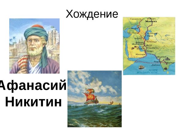 Афанасий Никитин корабль
