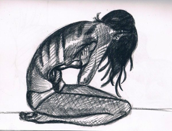 Рисунки анорексии и булимии