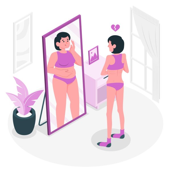 Анорексия арт карандашом