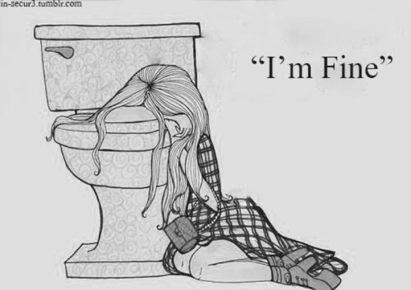 Люди с расстройством пищевого поведения