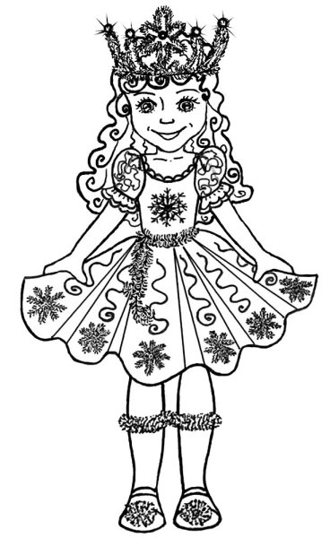 Карнавальный костюм карандашом