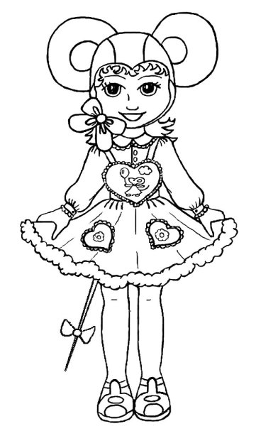 Эскиз карнавального костюма