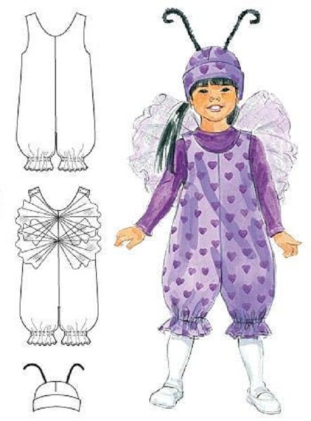 Эскиз новогоднего костюма