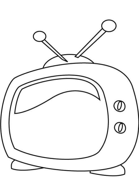 Бытовая техника раскраска для детей