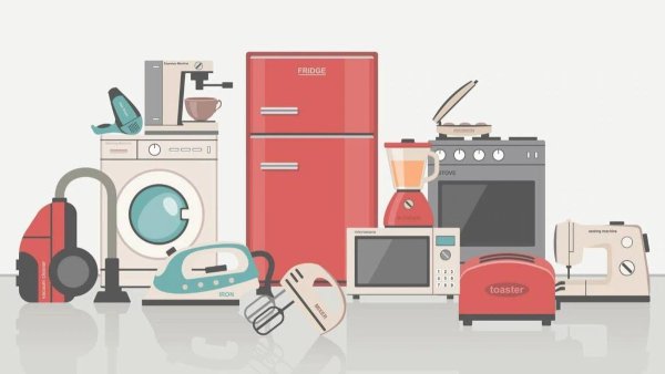 Бытовая техника иллюстрация