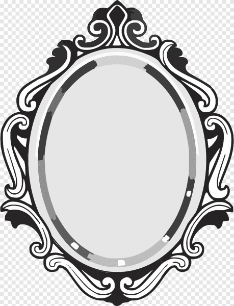 Овальная Векторная рамка