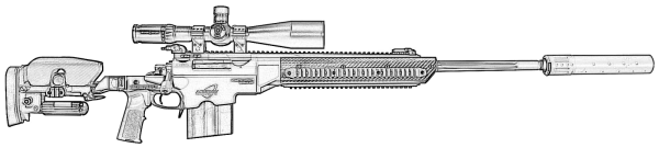 М2010 винтовка чертеж