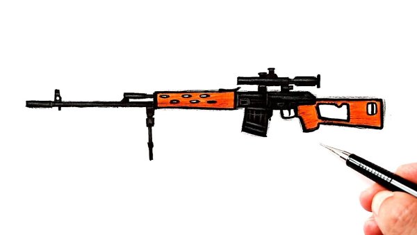 Срисовать снайперку