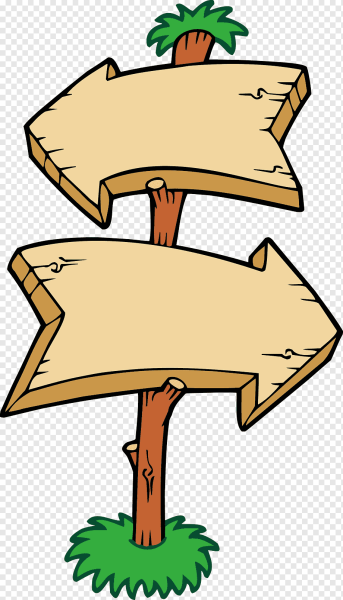 Деревянный указатель