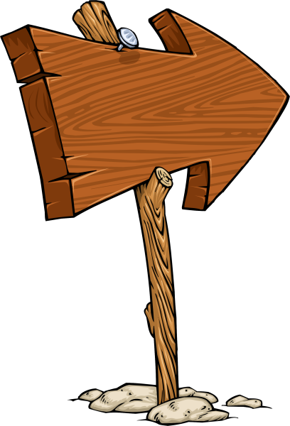 Табличка указатель