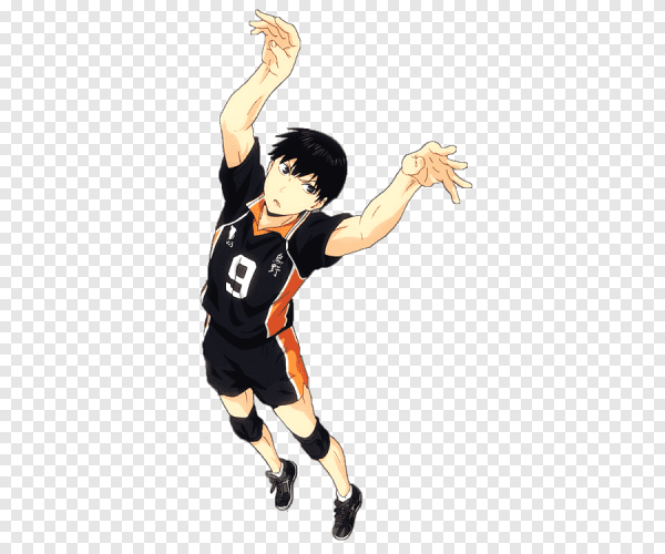 Волейбол аниме без фона Кагеяма Тобио
