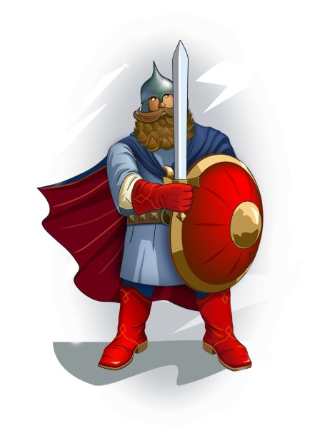 Витязь иллюстрация